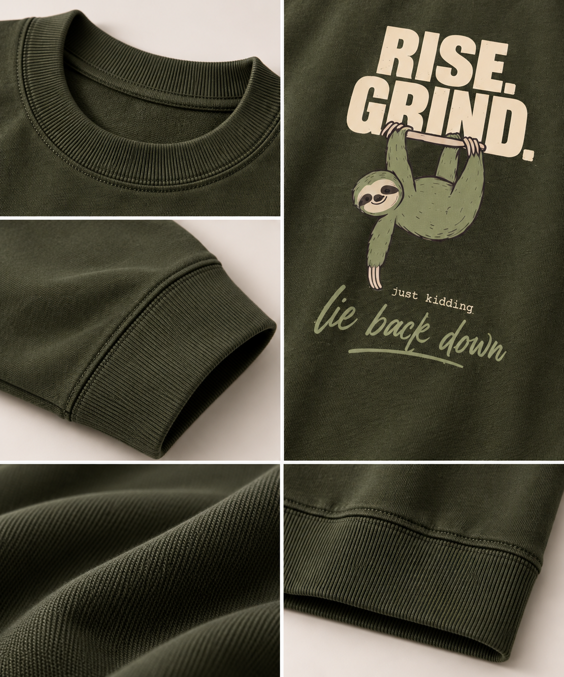 Rise. Grind. Just Kidding.