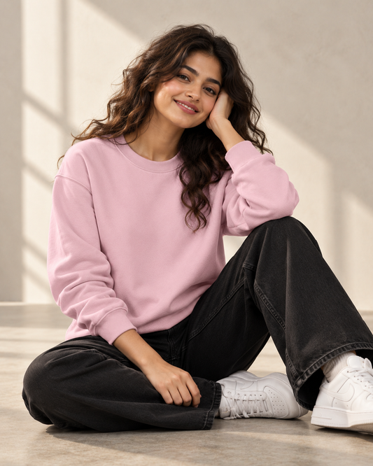 Light Baby Pink - Regular Sweatshirt