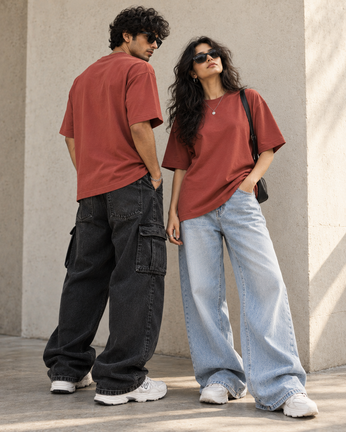Coral - Oversized T-Shirt