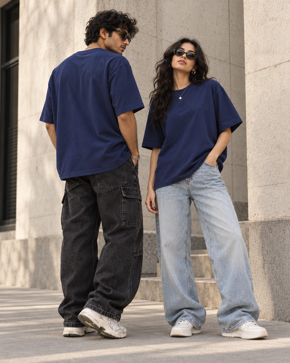 Royal Blue - Oversized T-Shirt