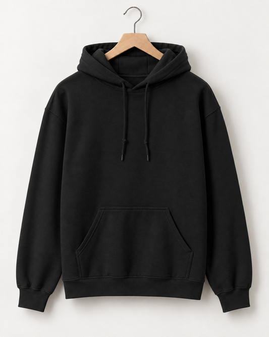 Black - Regular Hoodie