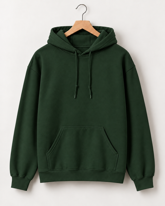 Bottle Green - Regular Hoodie