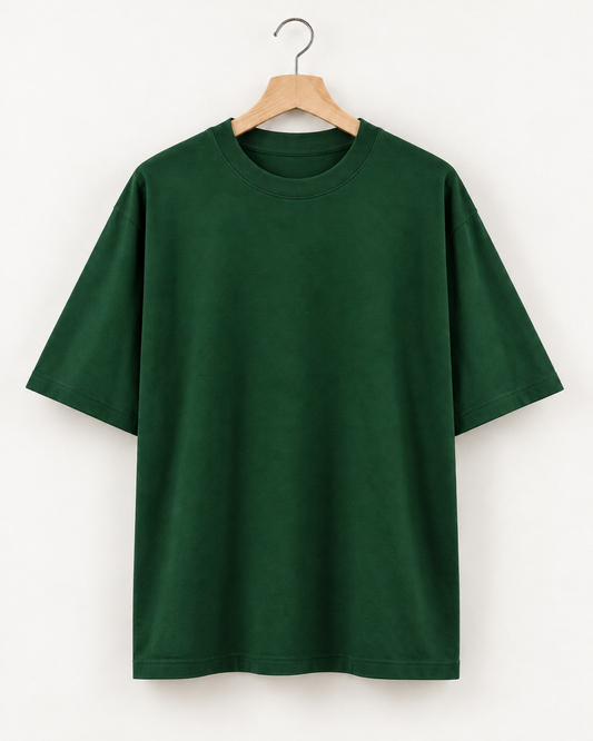 Bottle Green - Oversized T-Shirt