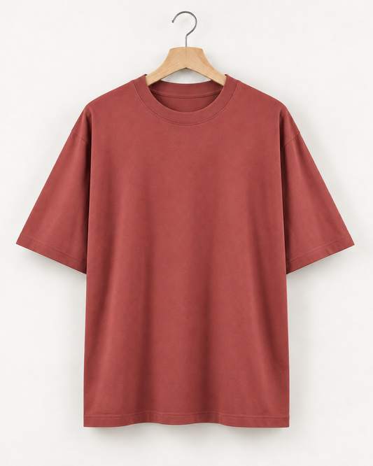 Coral - Oversized T-Shirt