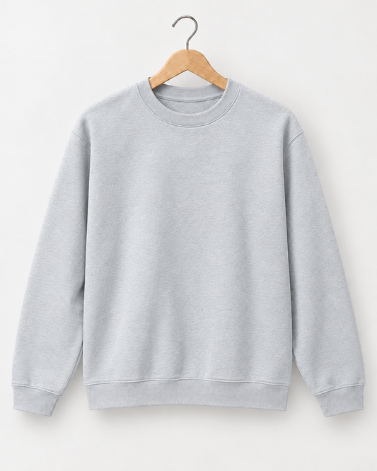 Grey Melange - Regular Sweatshirt