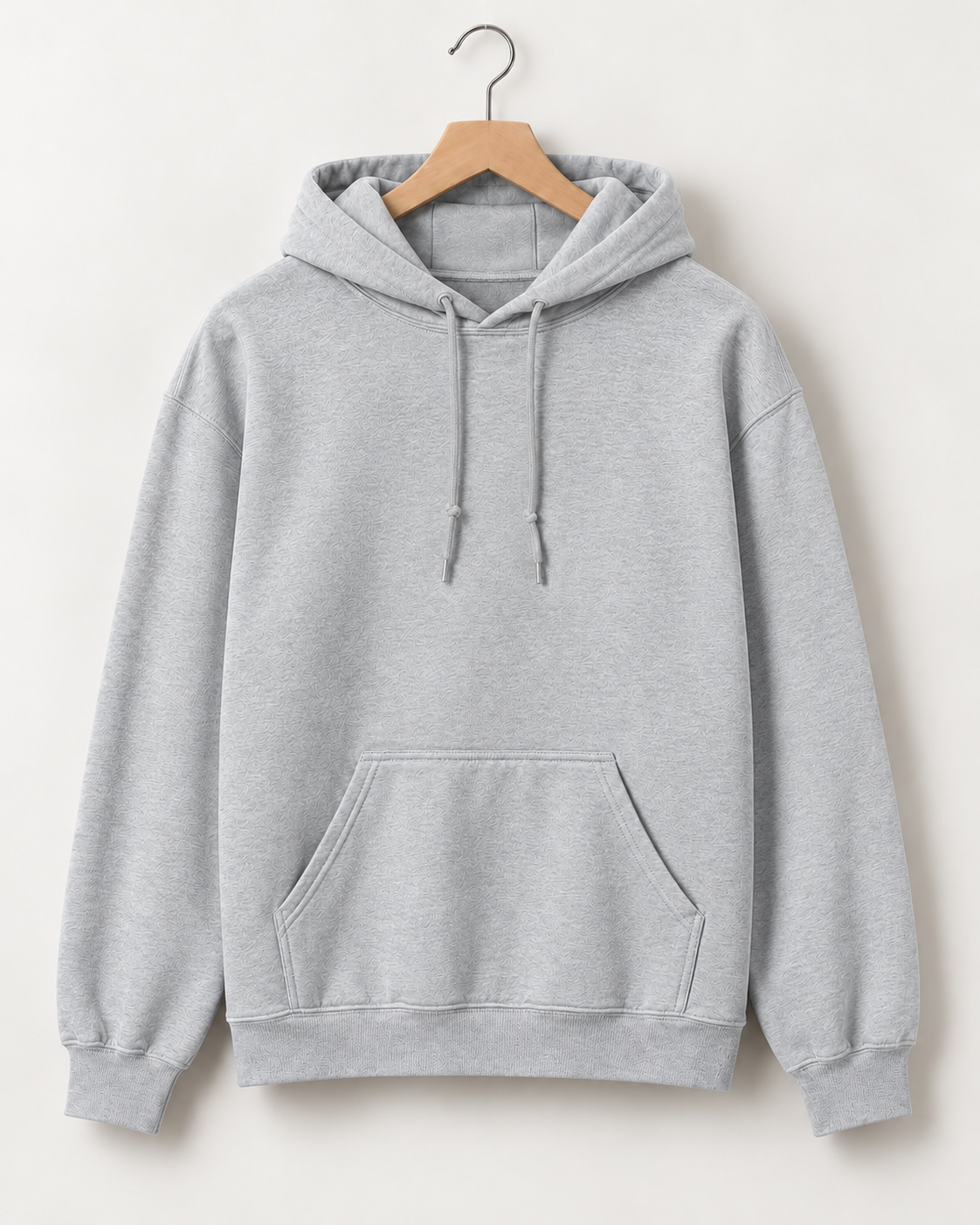 Grey Melange - Regular Hoodie