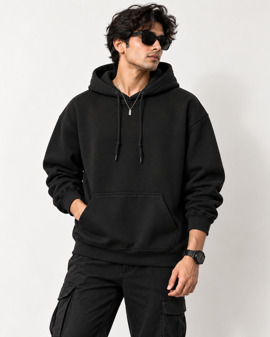 Black - Regular Hoodie