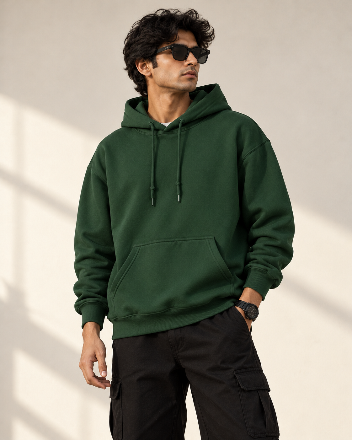 Bottle Green - Regular Hoodie