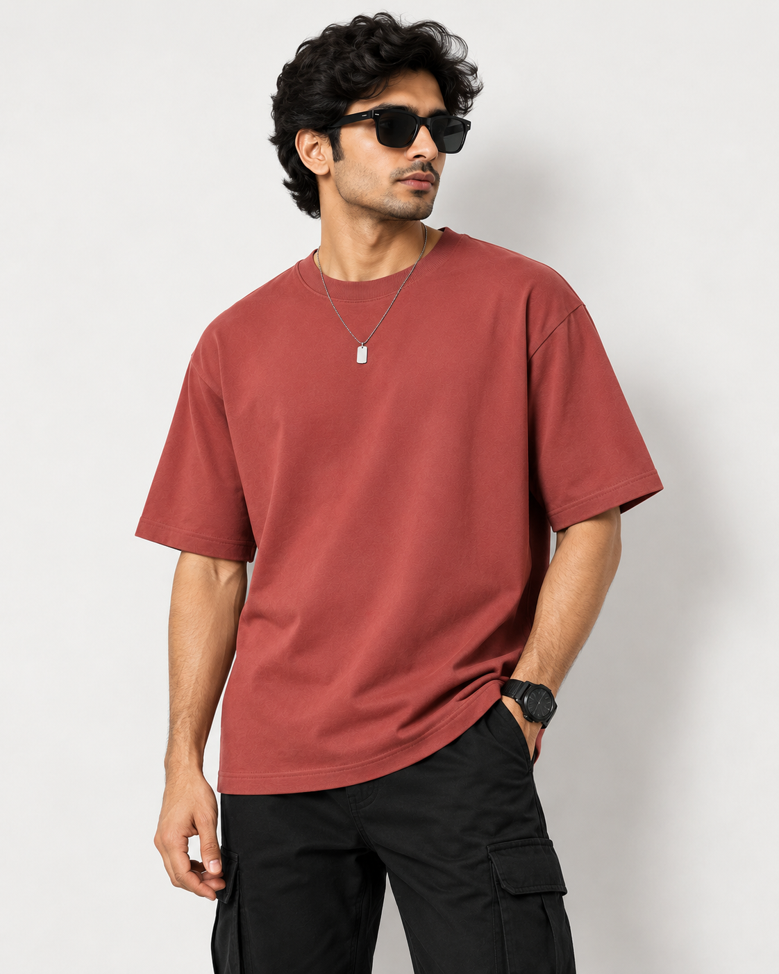 Coral - Oversized T-Shirt