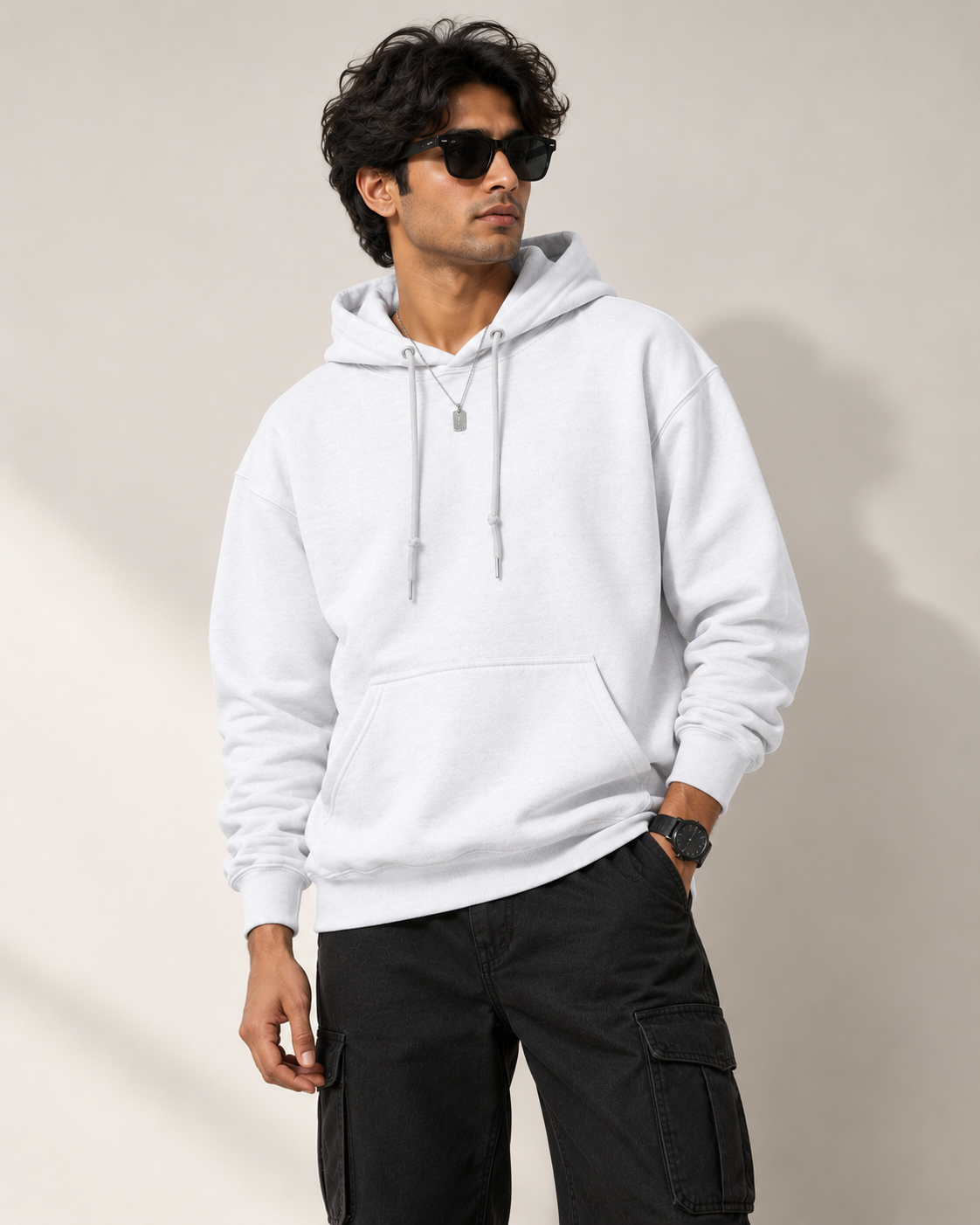 White - Regular Hoodie