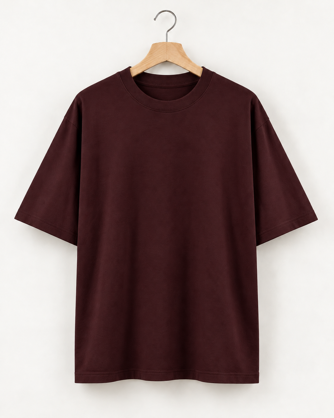 Maroon - Oversized T-Shirt