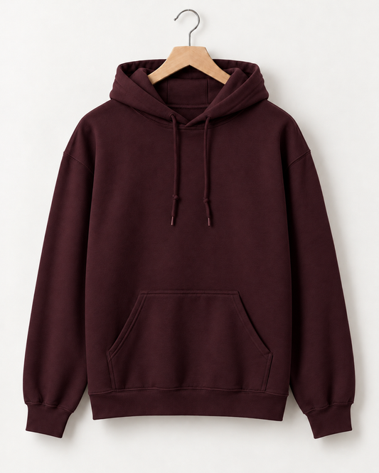 Maroon - Regular Hoodie