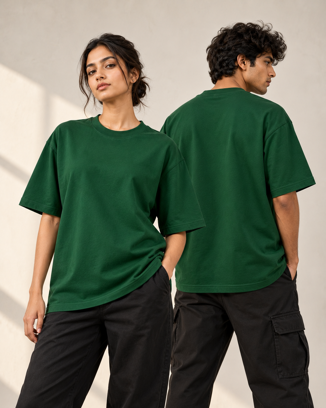 Bottle Green - Oversized T-Shirt