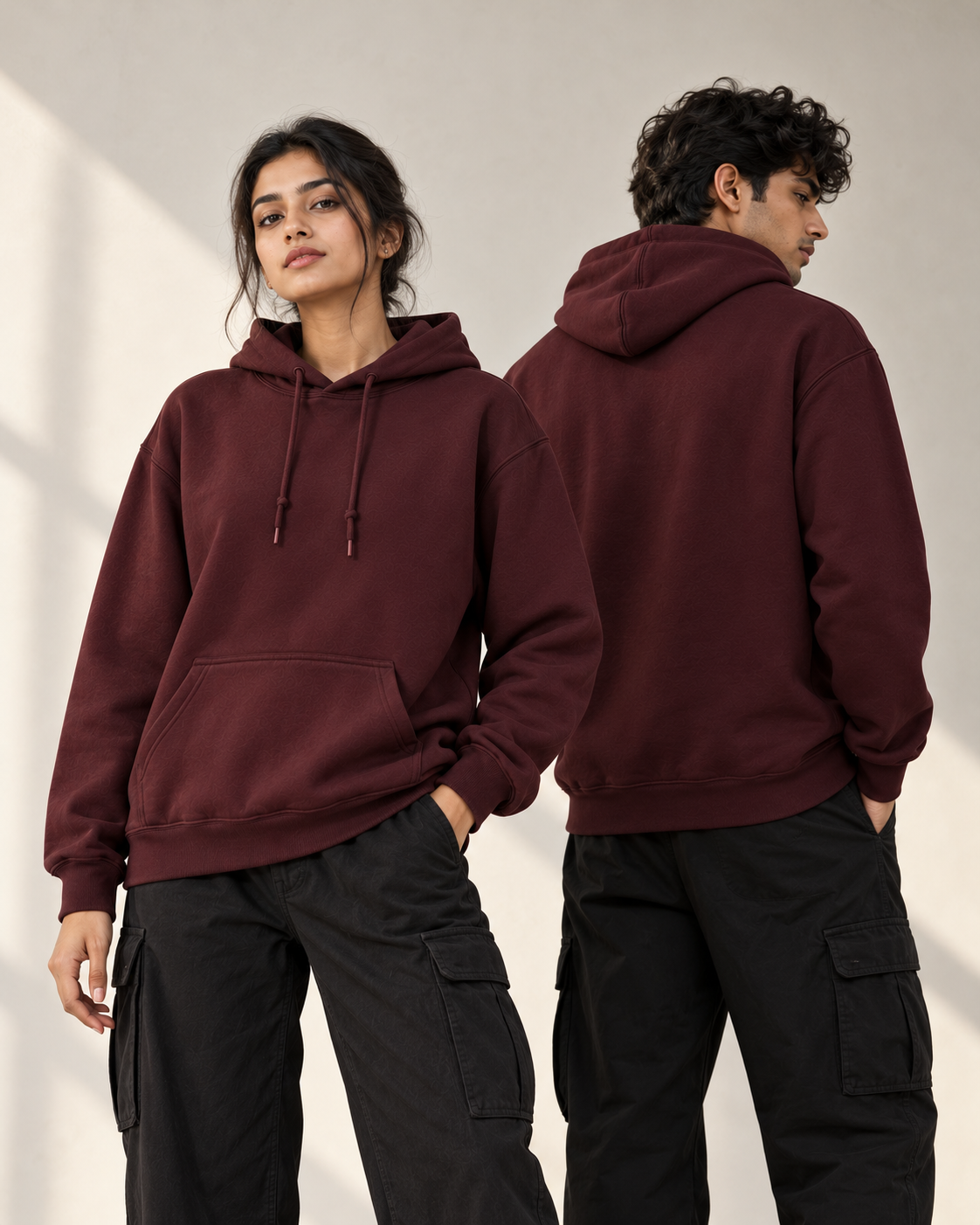 Maroon - Regular Hoodie
