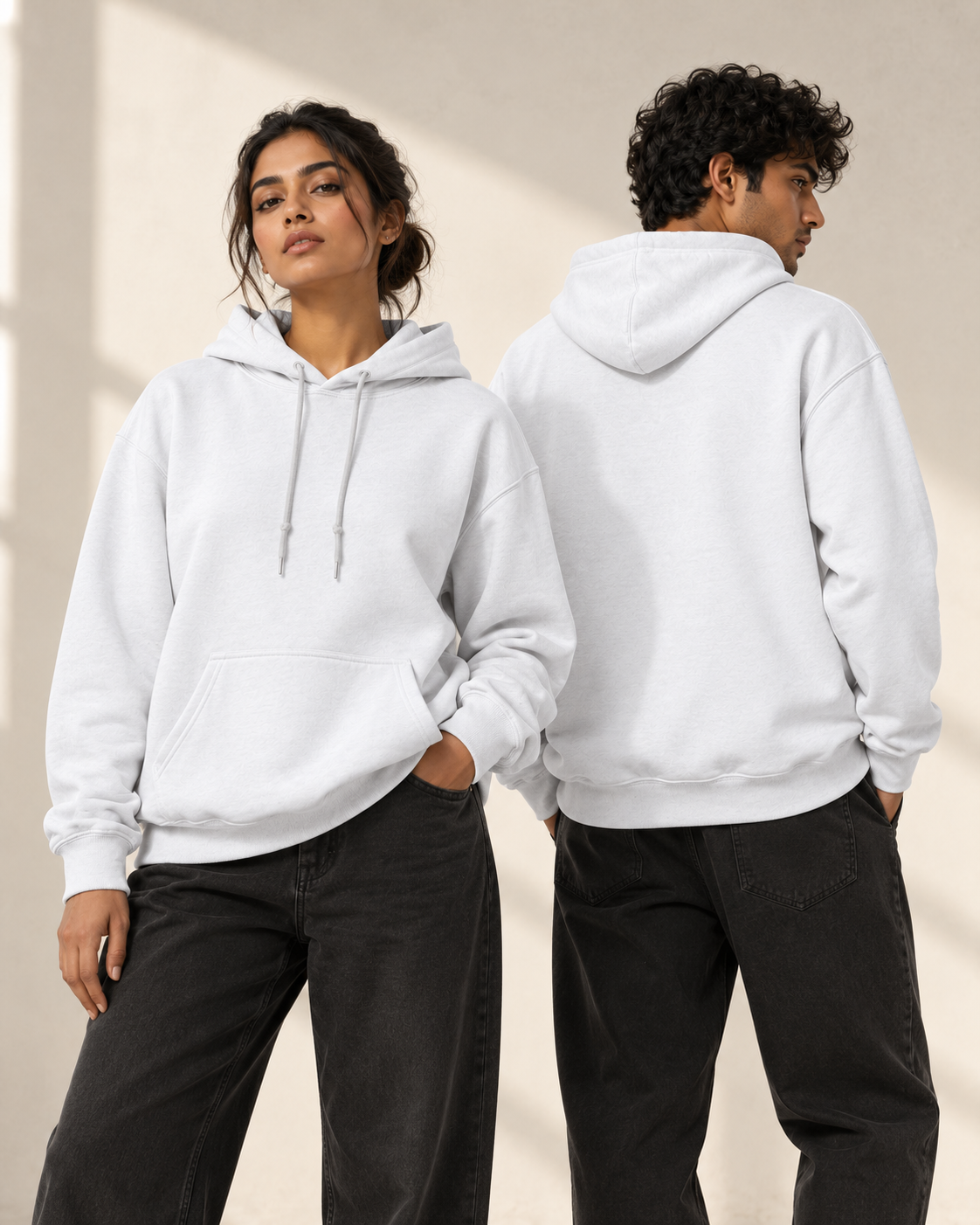 White - Regular Hoodie