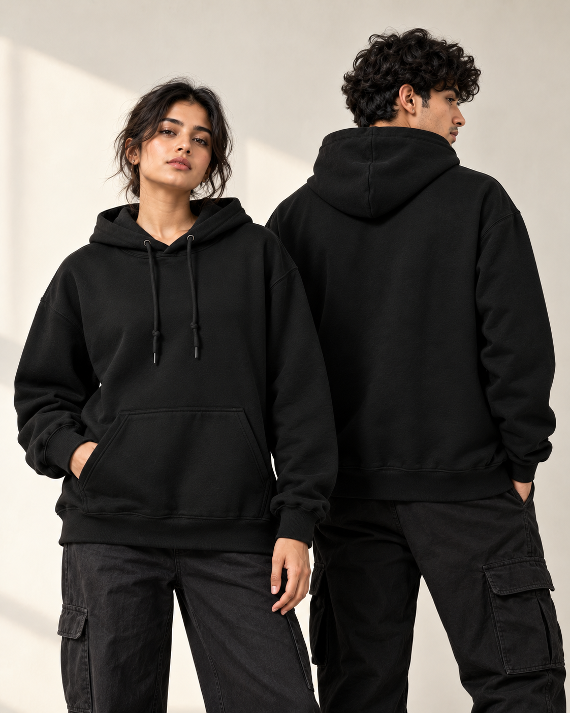 Black - Regular Hoodie