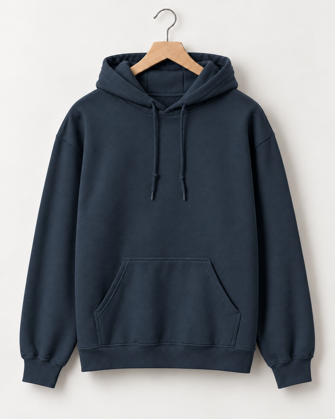 Navy Blue - Regular Hoodie