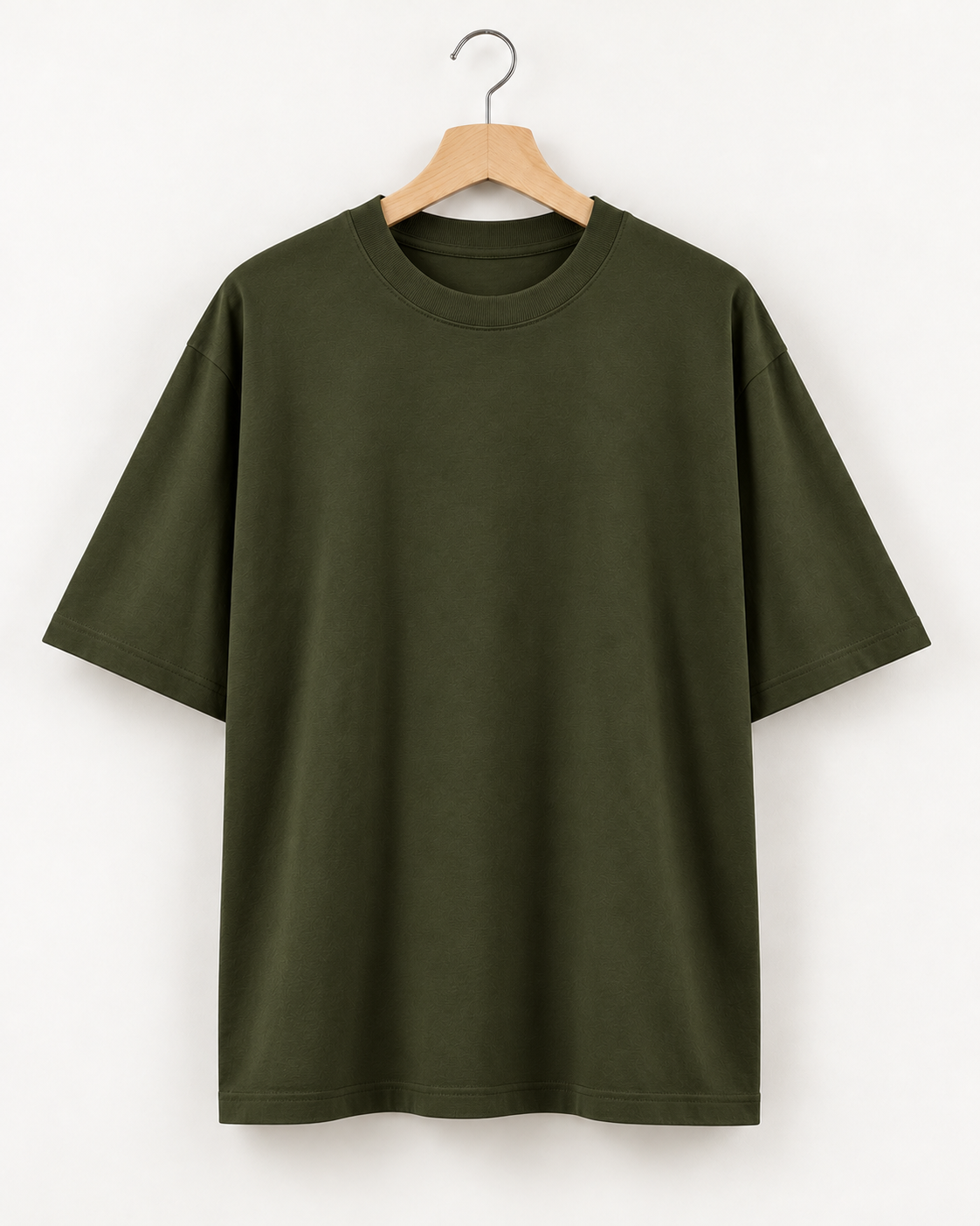 Olive Green - Oversized T-Shirt