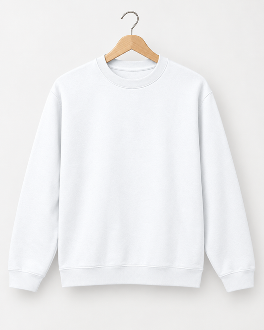 White - Regular Sweatshirt